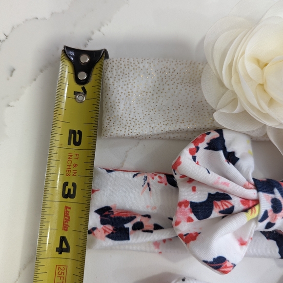 8pk baby headbands. Flowers, plaid, spring. Excellent condition. - Picture 8 of 8